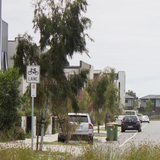 Street in former RAAF Bulk Stores development, Braybrook