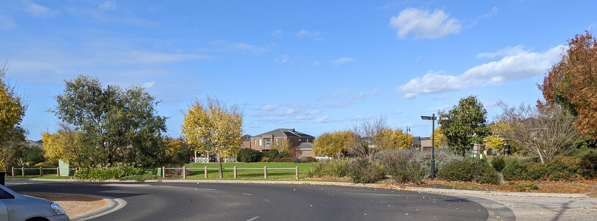 Caroline Springs park on Botanical Drive