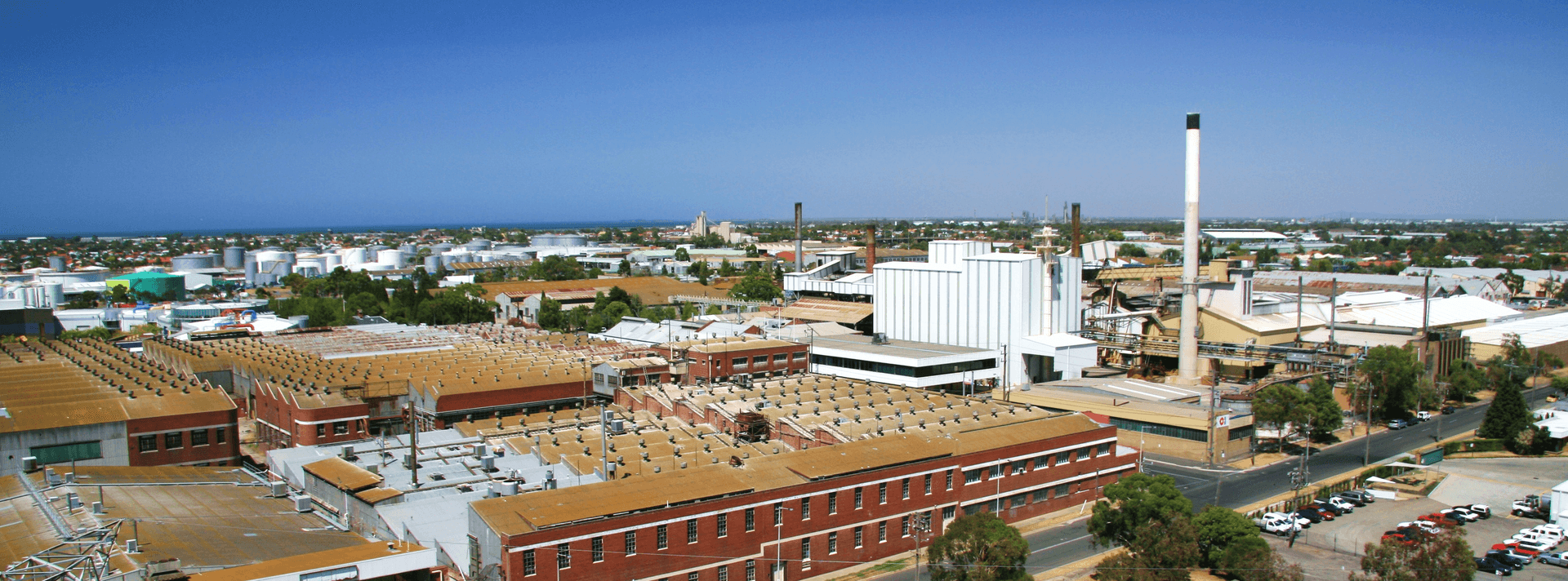 Spotswood from the Westgate Bridge