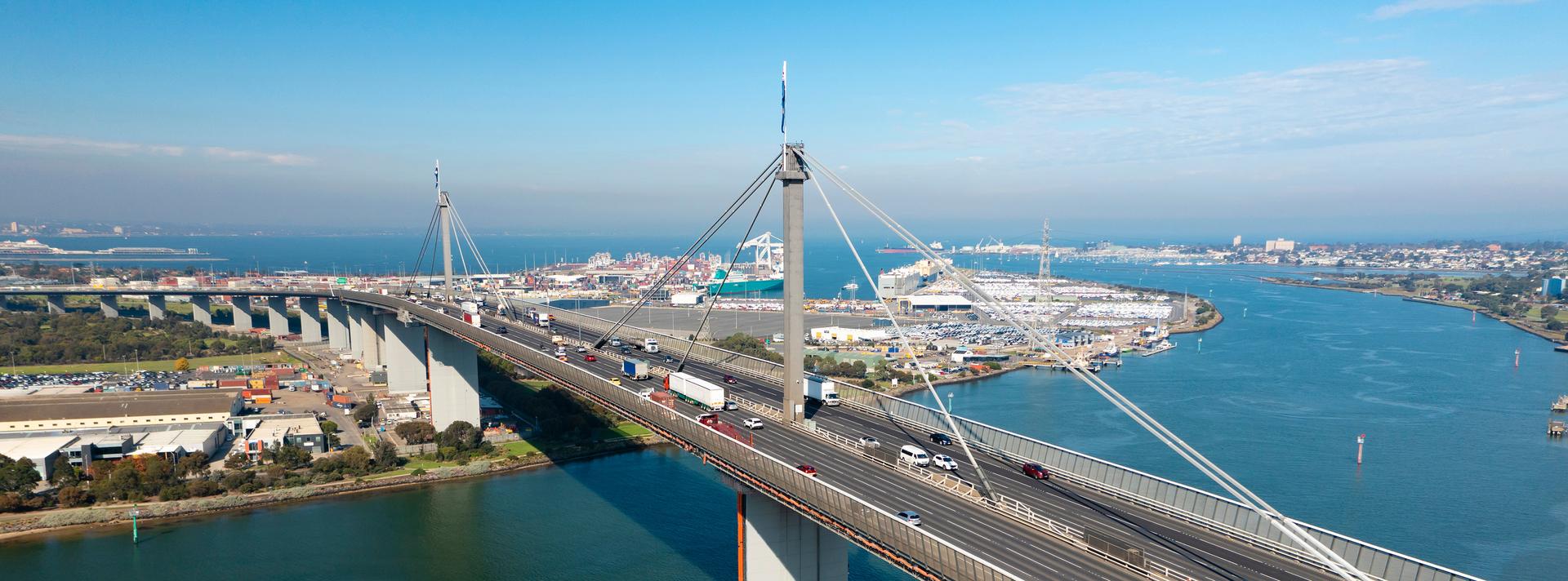 The Westgate Bridge, Melbourne